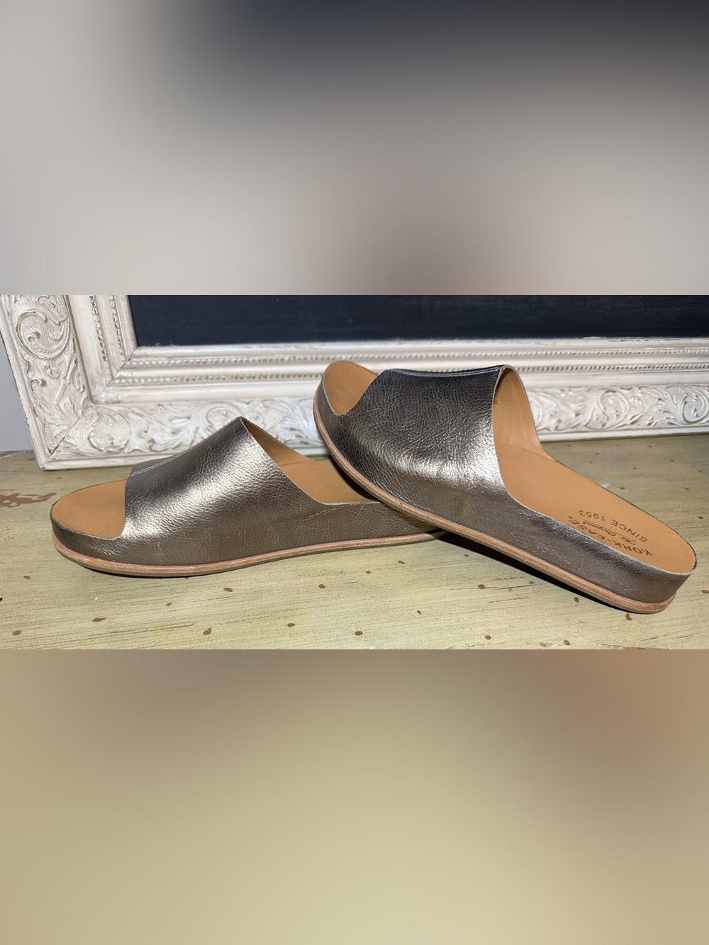 Kork Ease Metallic Slide Sandals - Women’s 11